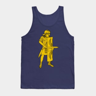 Golden Imperial Roman Legionnaire Tank Top